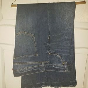 Rewash cropped gaucho jeans